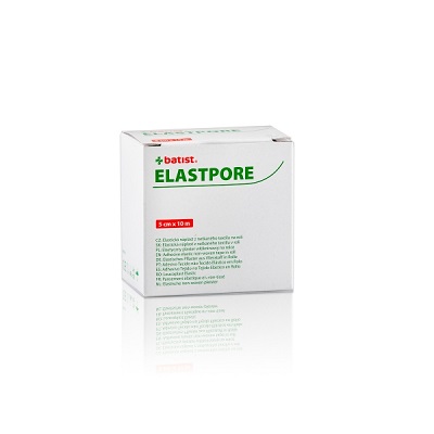 Elastická náplast z netkaného textilu Elastpore
