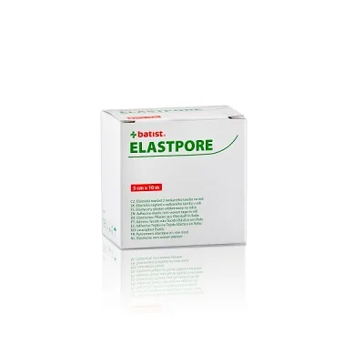 Elastická náplast z netkaného textilu Elastpore